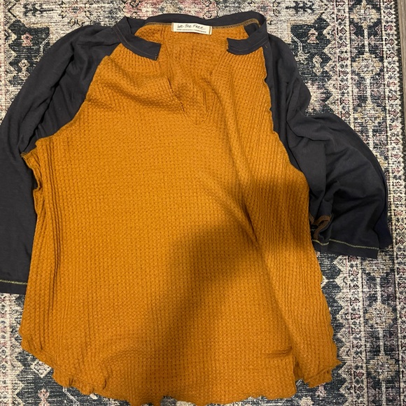 We the free waffle top - Picture 2 of 3